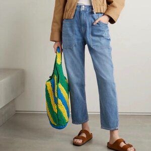 Veronica Beard Arya Straight High Rise Jeans | Size 26